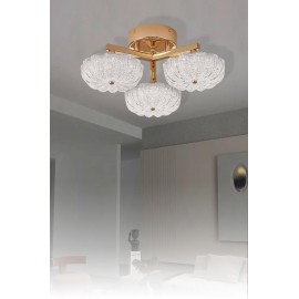 Eray Aydınlatma 6095-3 Sarı 3 Renk Led Avize