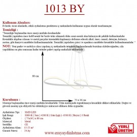 Eray Aydınlatma 1013 Beyaz Led Avize