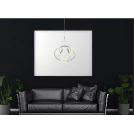 Eray Aydınlatma 1666-30 Krom Led Avize