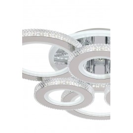 Eray Aydınlatma 2023-6 Lı Krom Dimmer Kumandalı Led Avize