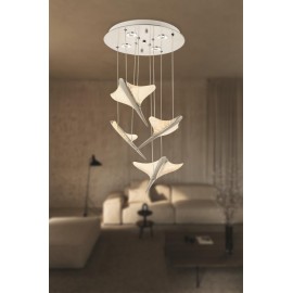 Eray Aydınlatma 1205-3+1 4lü Krom Sarkıt Led Avize