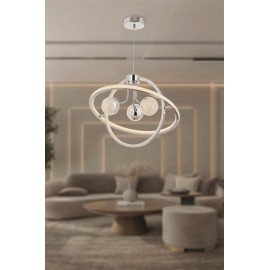 Eray Aydınlatma 166079-50 Krom Sarkıt Led Avize