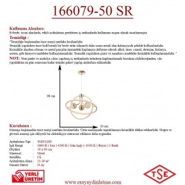 Eray Aydınlatma 166079-50 Sarkıt Led Avize