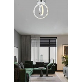 Eray Aydınlatma 1909-1 Plofonyer Krom Tekli Led Avize