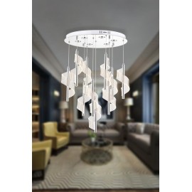 Eray Aydınlatma P7077-10 10lu Krom Sarkıt Led Avize