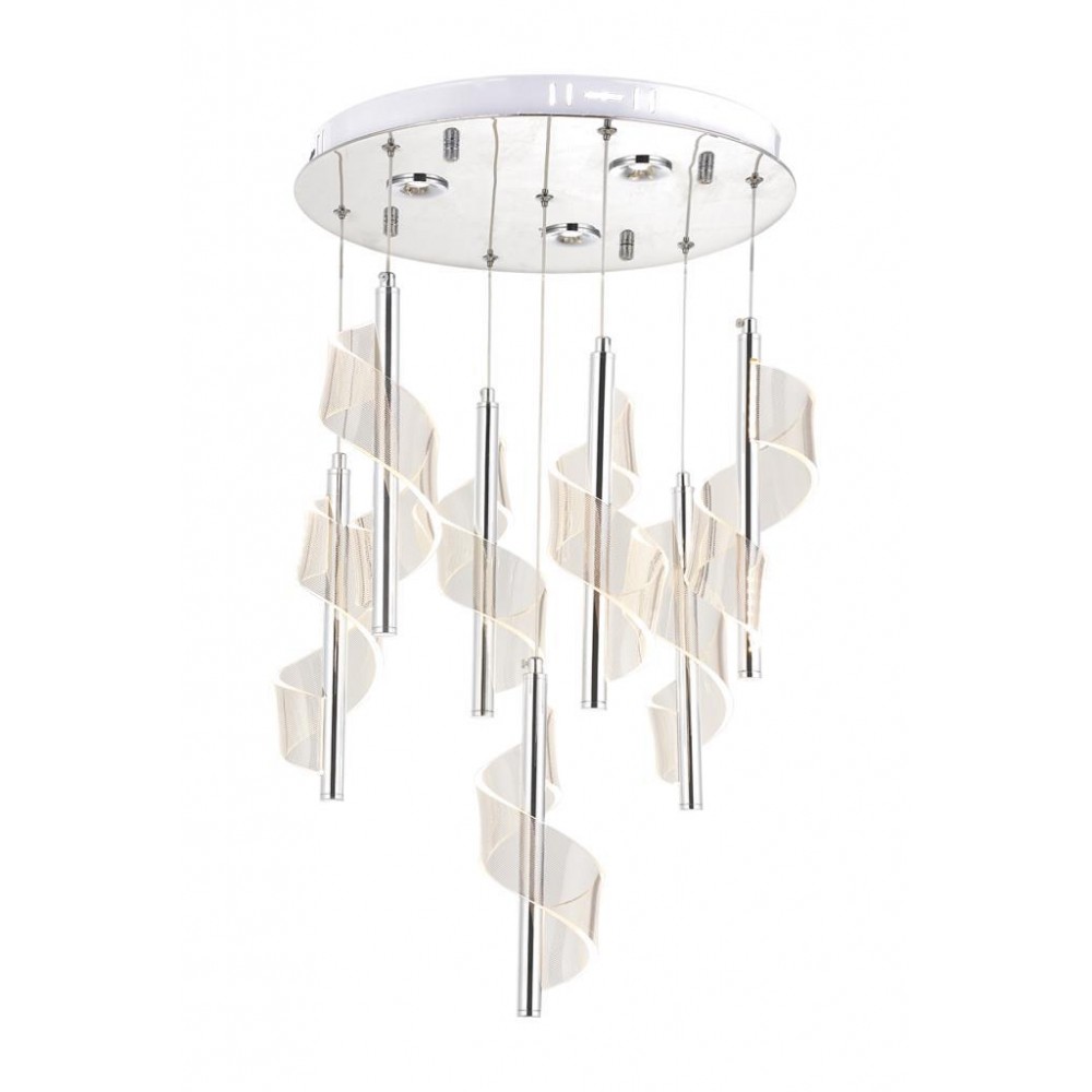 Eray Aydınlatma P7077-6+1 7li Krom Sarkıt Led Avize