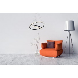 Eray Aydınlatma 2002-2 30-40 Siyah Led  Avize