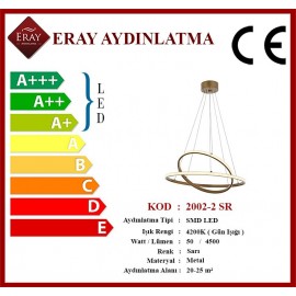 Eray Aydınlatma 2002-2 Eskitme Led Avize