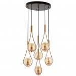 Eray Aydınlatma ERY 3729-68-06 Bakır Renk Modern Avize