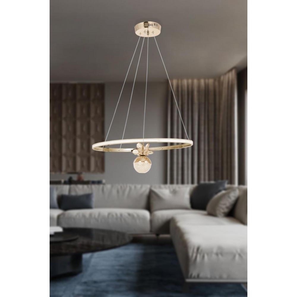 Eray Aydınlatma 2078-30 SR Led Gold Avize