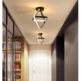 Eray Aydınlatma 504 Plofonyer Siyah Led Avize