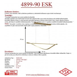 Eray Aydınlatma 4899-90 Eskitme Led Avize