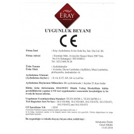 Eray Aydınlatma 5088-2 Krom Led Avize