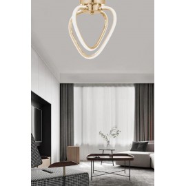 Eray Aydınlatma 5259-1 Ledli Plofonyer Sarı Avize