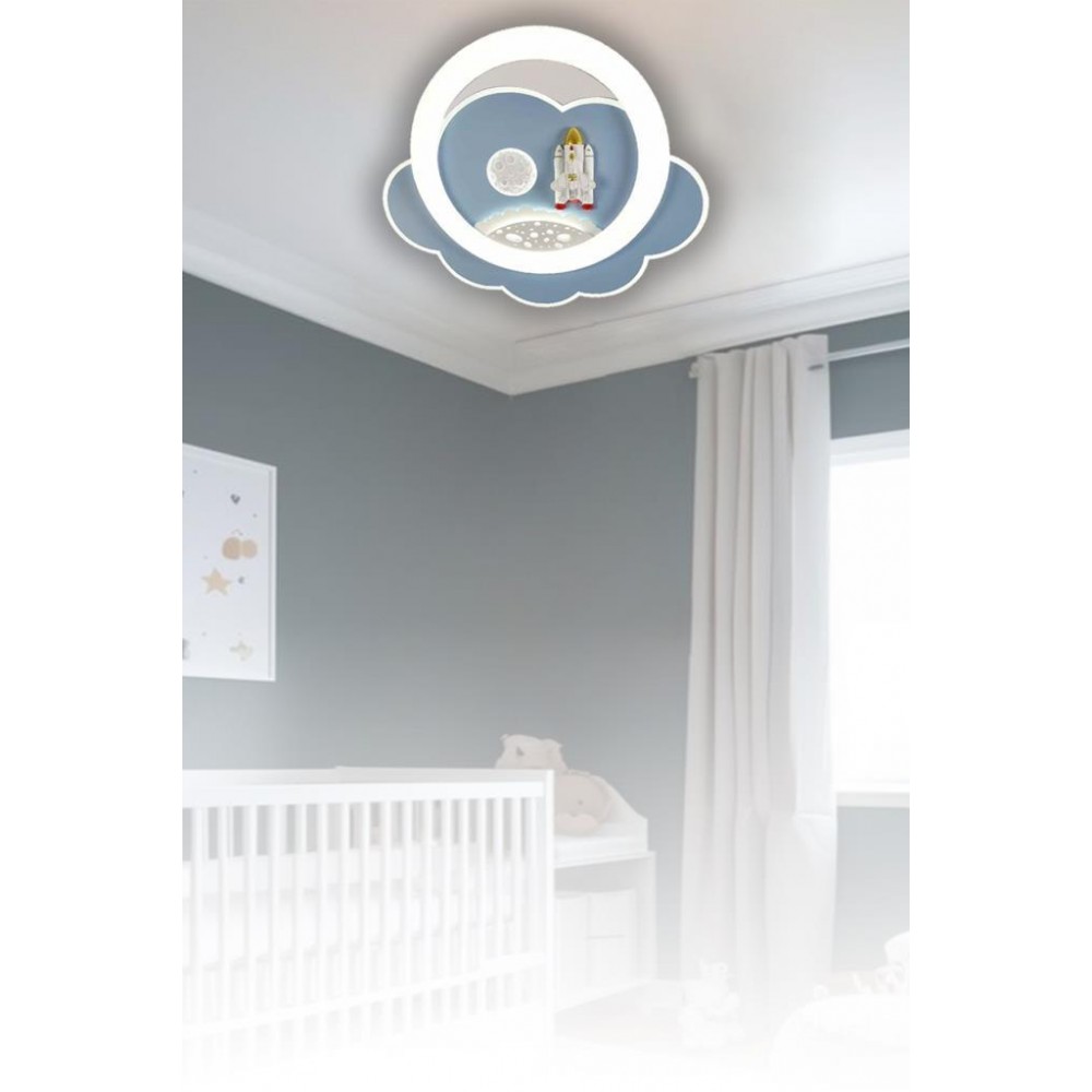 Eray Aydınlatma 8823-3 Plofonyer Led 3 Renk Çocuk Avize