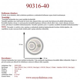 Eray Aydınlatma 90316-40 Plofonyer Led Avize