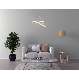Eray Aydınlatma 9192-1 Sarı Tekli Led Avize