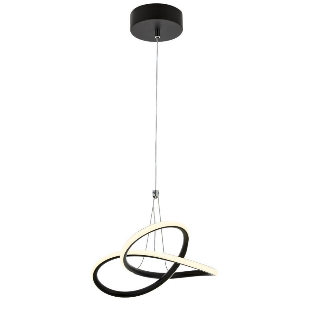 Eray Aydınlatma 9192-1 Siyah Tekli Led Avize