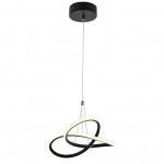 Eray Aydınlatma 9192-1 Siyah Tekli Led Avize