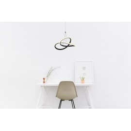 Eray Aydınlatma 9192-1 Siyah Tekli Led Avize