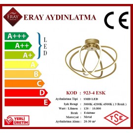 Eray Aydınlatma 923-4 4'lü Eskitme Led Avize