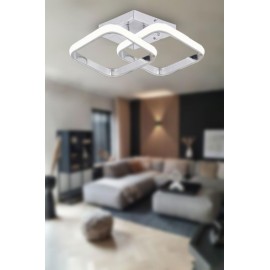 Eray Aydınlatma 9253 Ledli Krom Plofonyer Avize