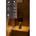 Eray Aydınlatma TL283 Krom Dokunmatik Led Masa Lambası