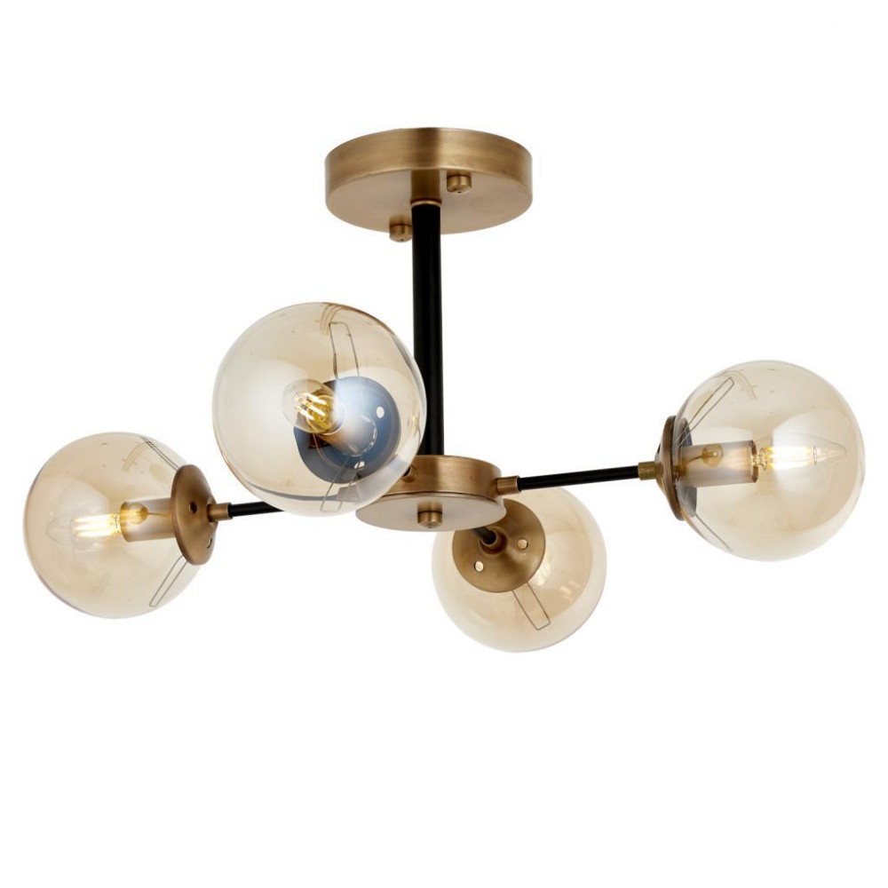 Eray Aydınlatma Topaç 4 lü Eskitme Avize