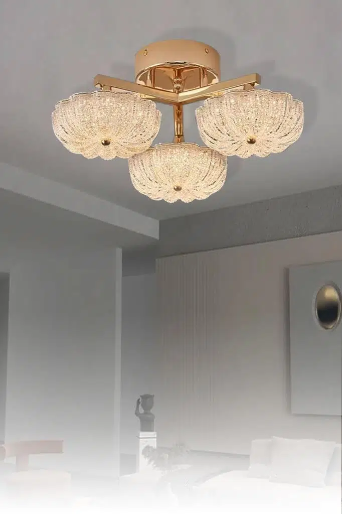 Eray Aydınlatma 6095-3 Sarı 3 Renk Led Avize
