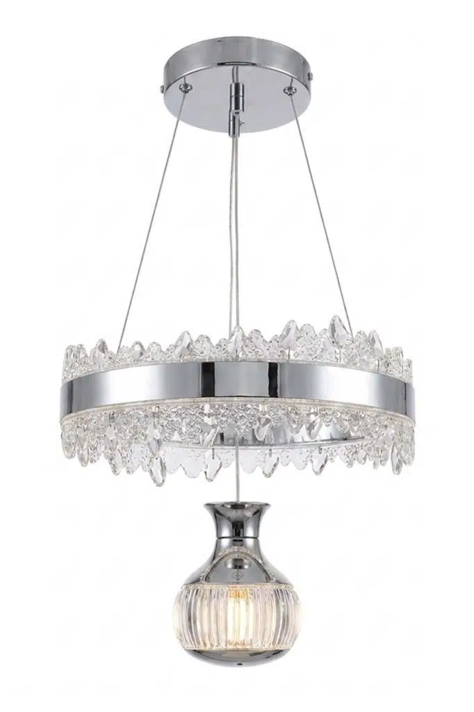 Eray Aydınlatma 6013-300 Tek Toplu Krom Led Avize