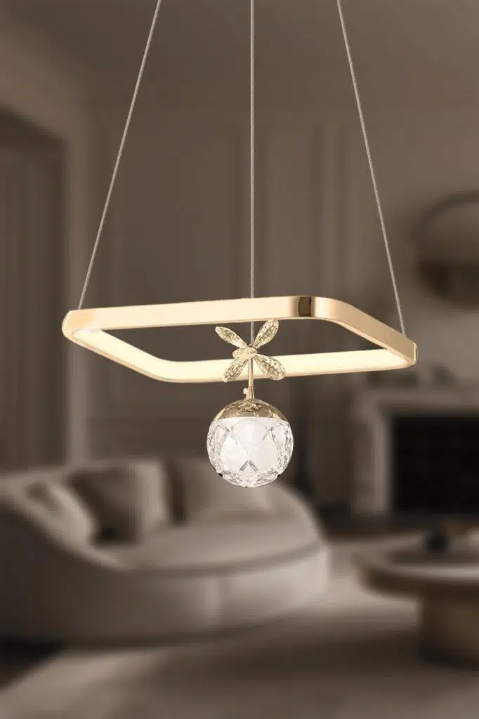 Eray Aydınlatma 2502-1 Gold Led Avize
