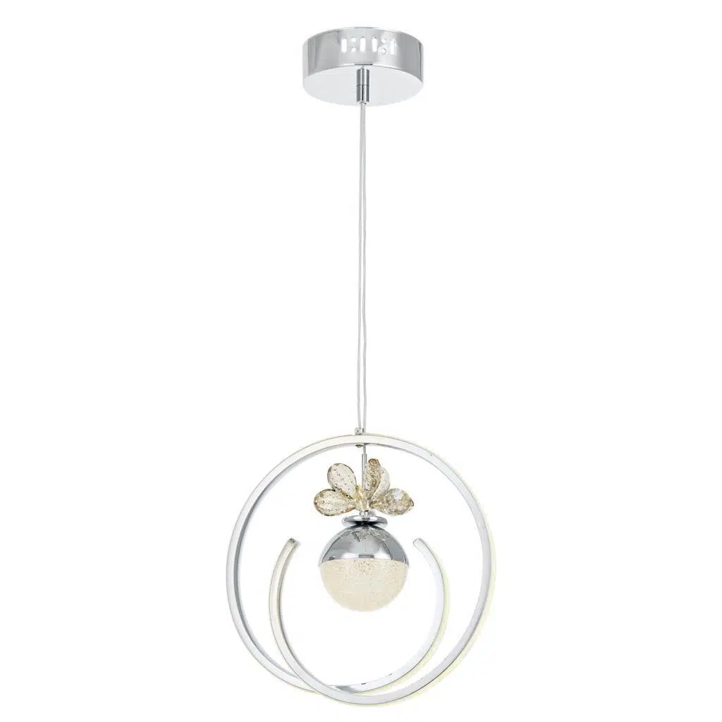 Eray Aydınlatma 2438-1 Krom Led Avize
