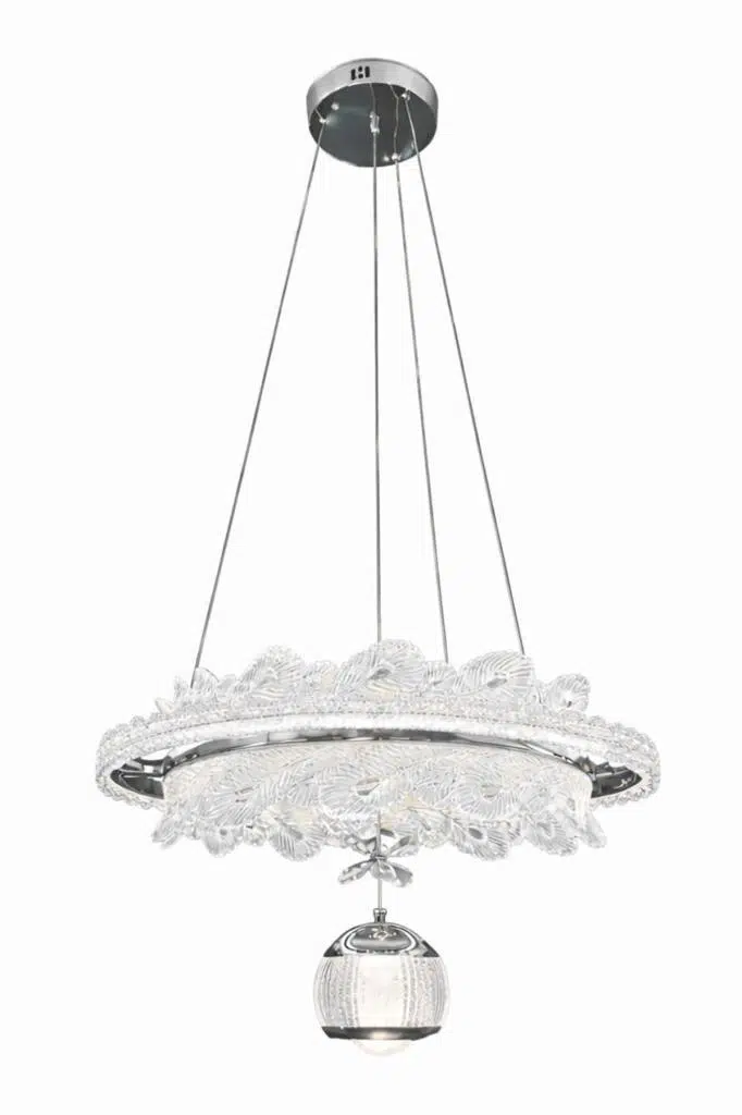 Eray Aydınlatma 10502-1 Tek Toplu Led Krom Avize