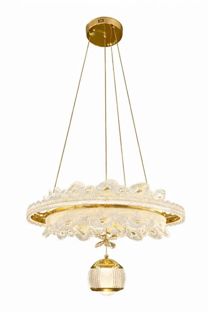 Eray Aydınlatma 10502-1 Tek Toplu Led Gold Avize