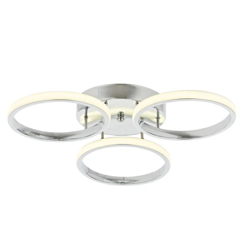Eray Aydınlatma 6174-3 Krom Led Avize