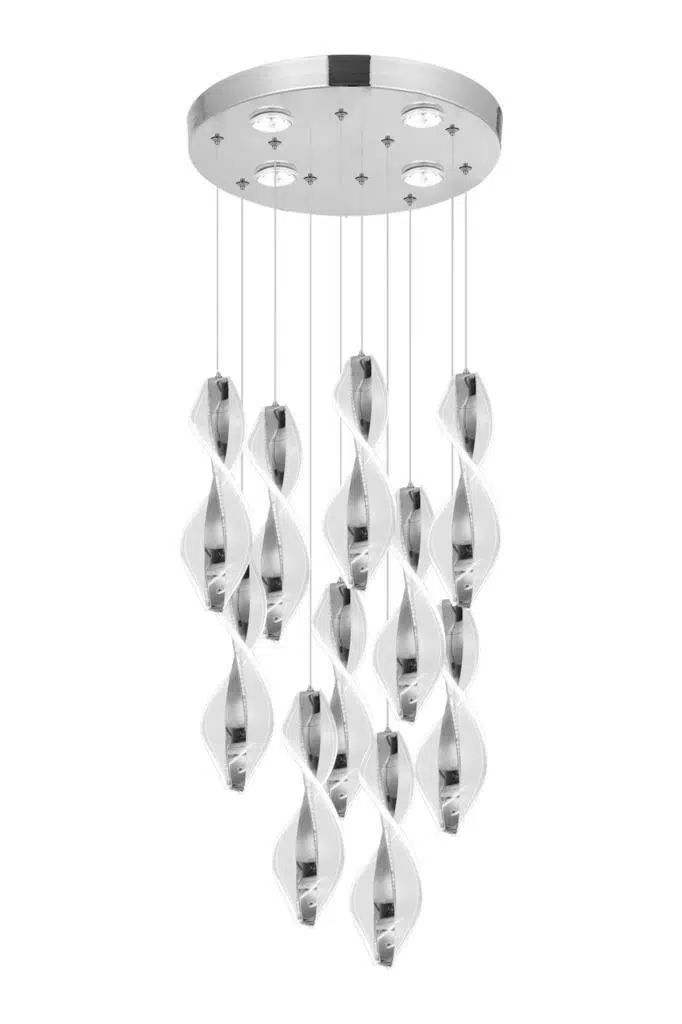 Eray Aydınlatma 8091-10 10lu Krom Sarkıt Led Avize