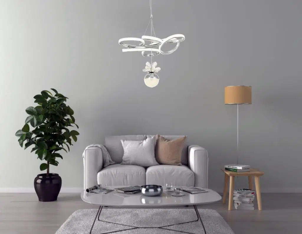 Eray Aydınlatma 9278-40 Led Krom Avize